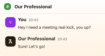 Timezones that match yours.